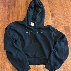 Women’s Abercrombie & Fitch hoodie, black size small